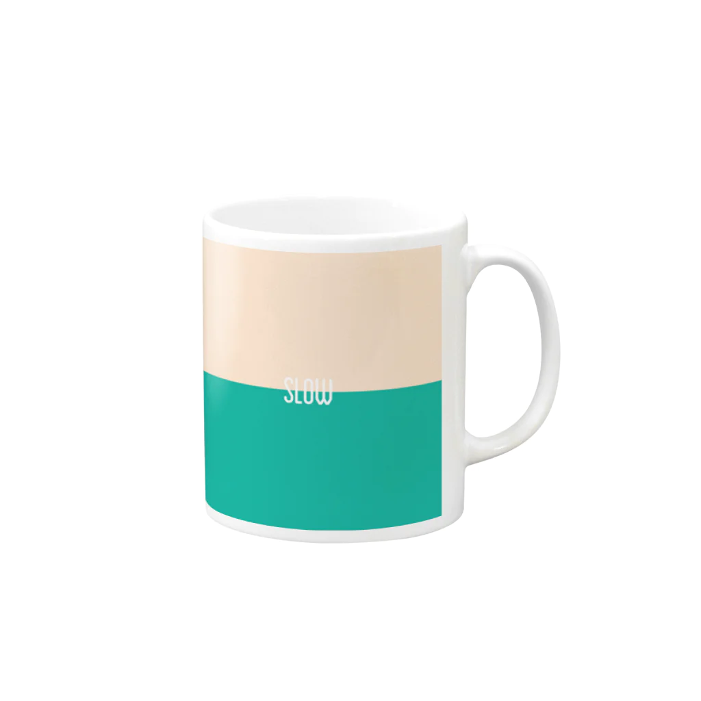 LOGのslow Mug :right side of the handle