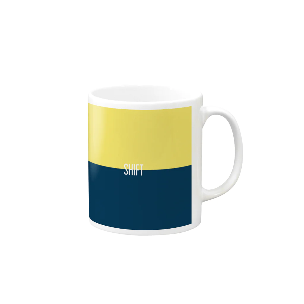 LOGのshift Mug :right side of the handle