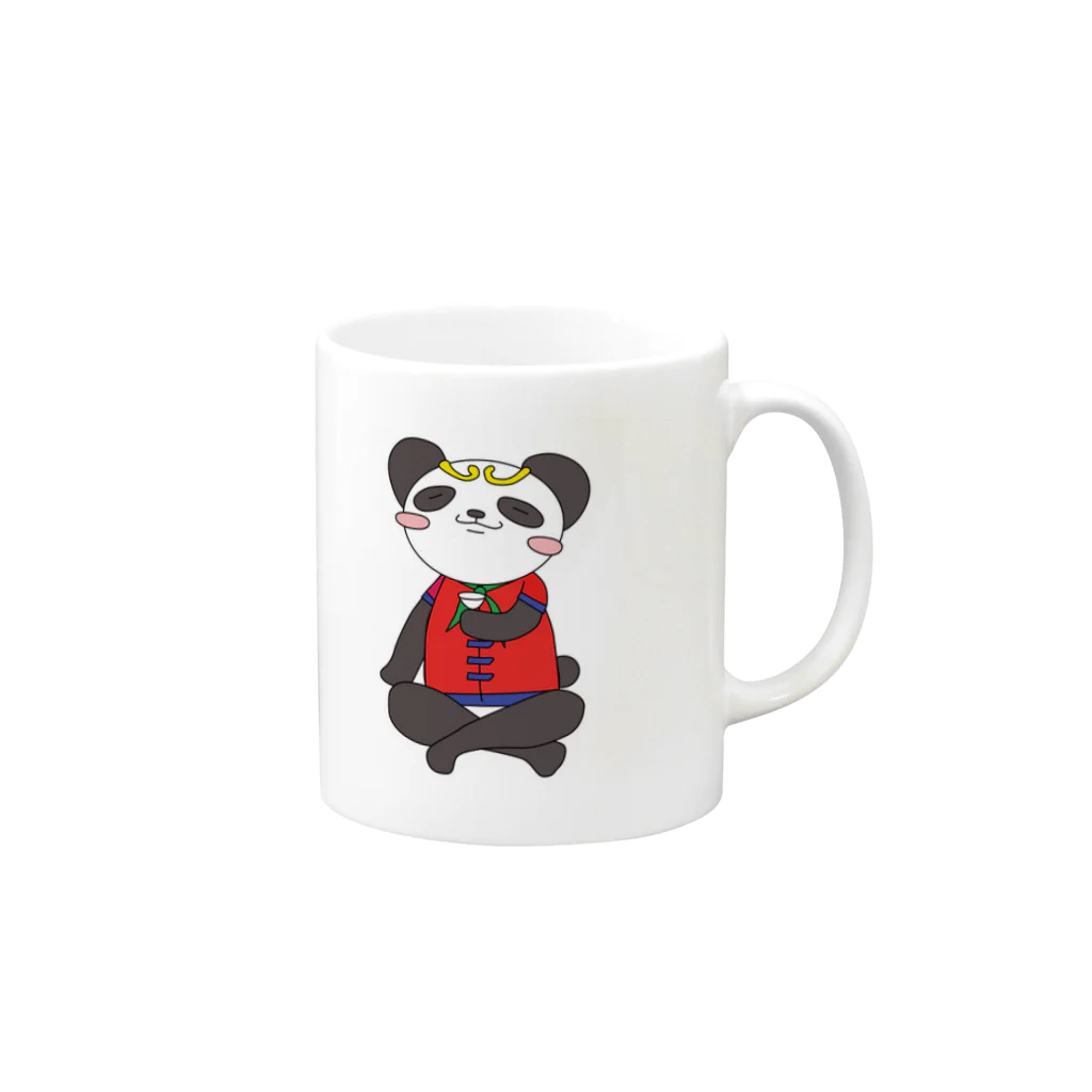 緋蜂のぷっくん Mug :right side of the handle