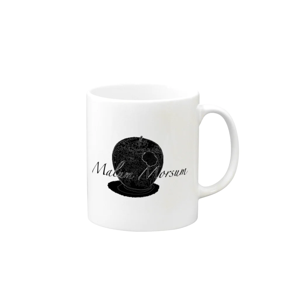 IshidallのNigrum Malum Mug :right side of the handle