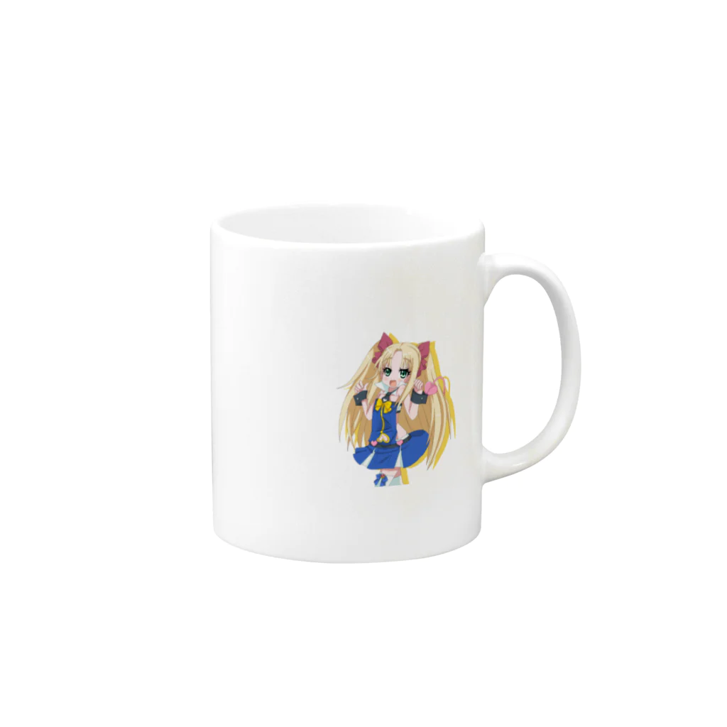 ビビのロッテさん Mug :right side of the handle