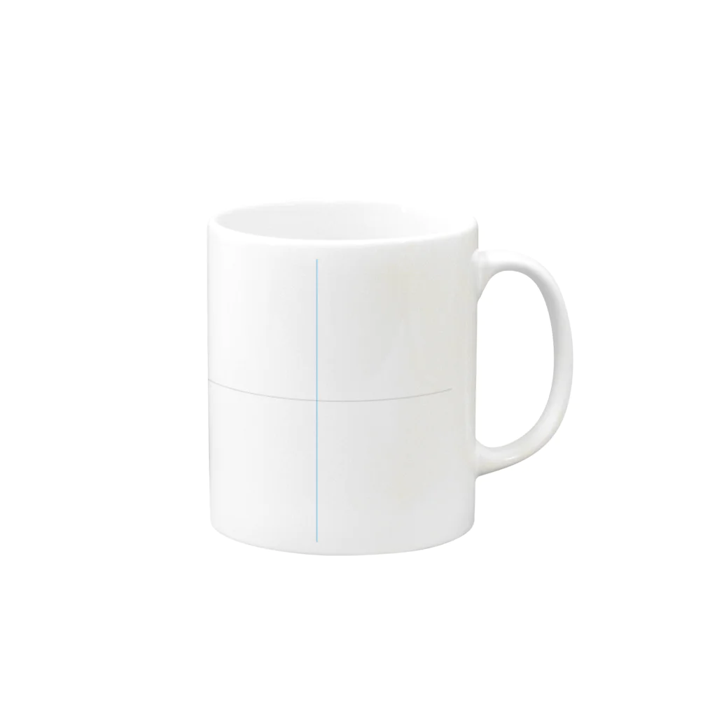 あらみそのほじょせん Mug :right side of the handle