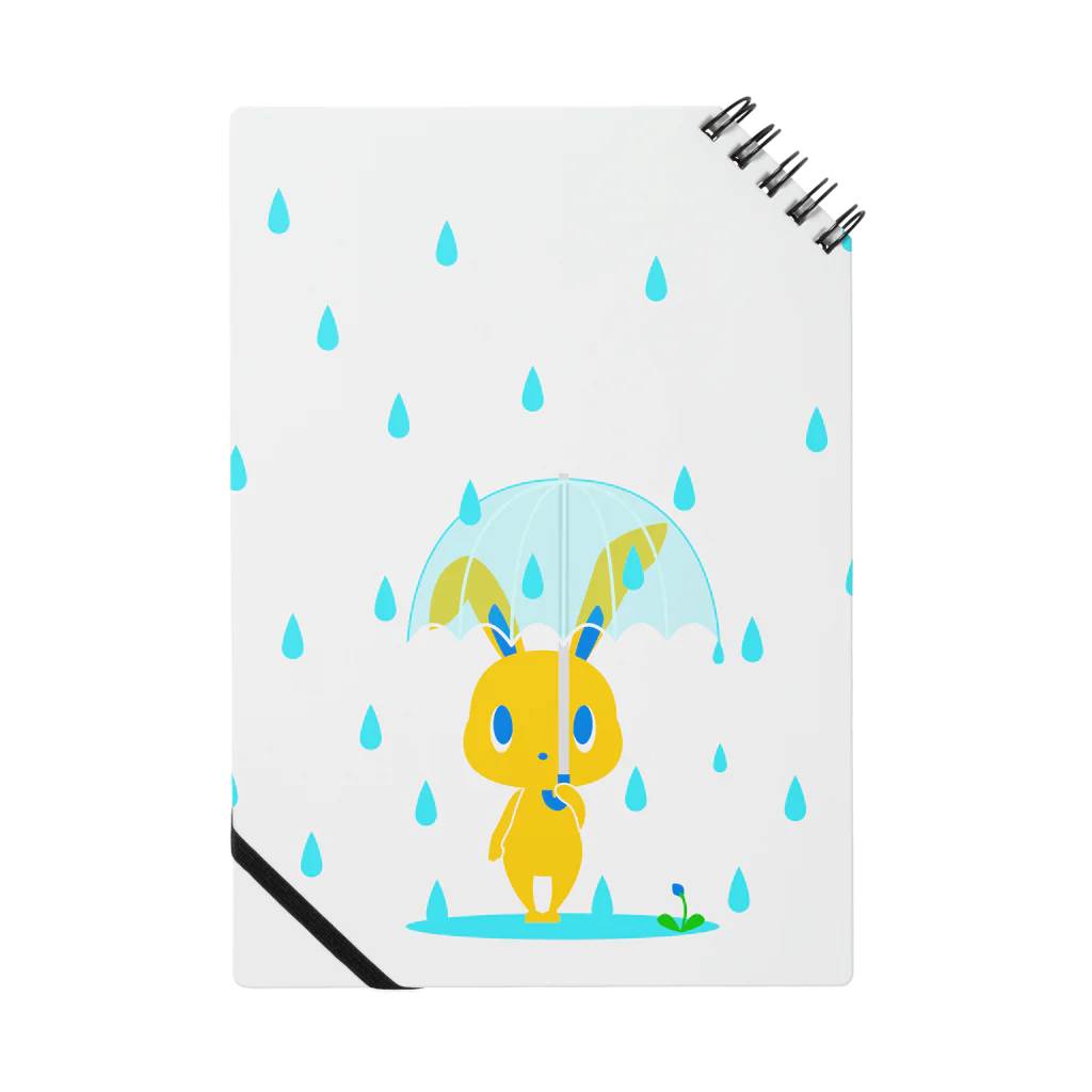 manaの雨の日うさぎ Notebook