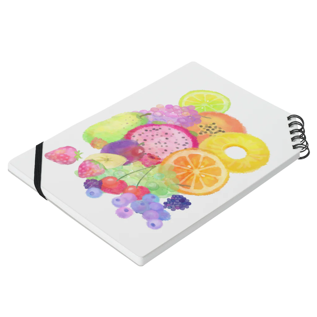 秋花のjuicy*fruit2 Notebook :placed flat