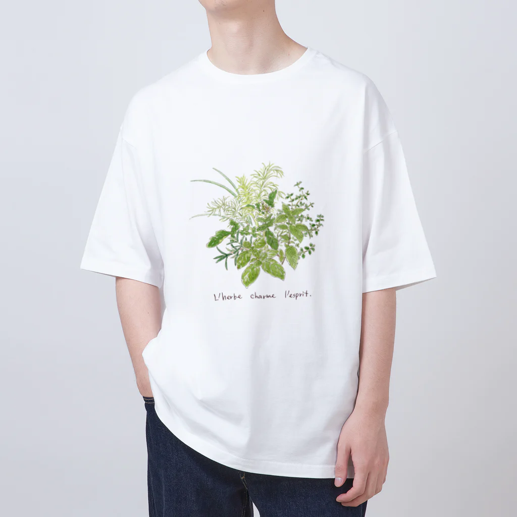 かんざき かりんのナチュラルシリーズ「ハーブ」 Oversized T-Shirt