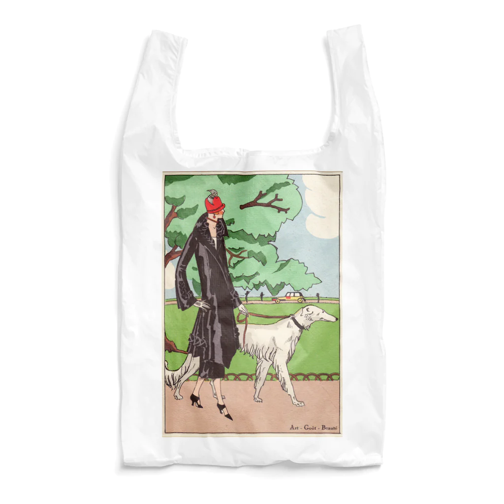 J. Jeffery Print Galleryの愛犬とお散歩 Reusable Bag