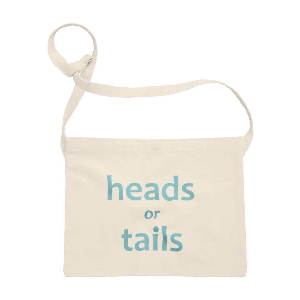 Lenのheads or tails・baby blue サコッシュ