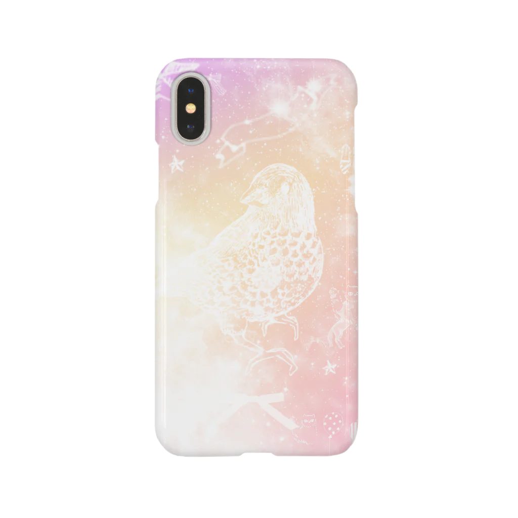 kurogoma.のくろごま桃色宇宙 Smartphone Case