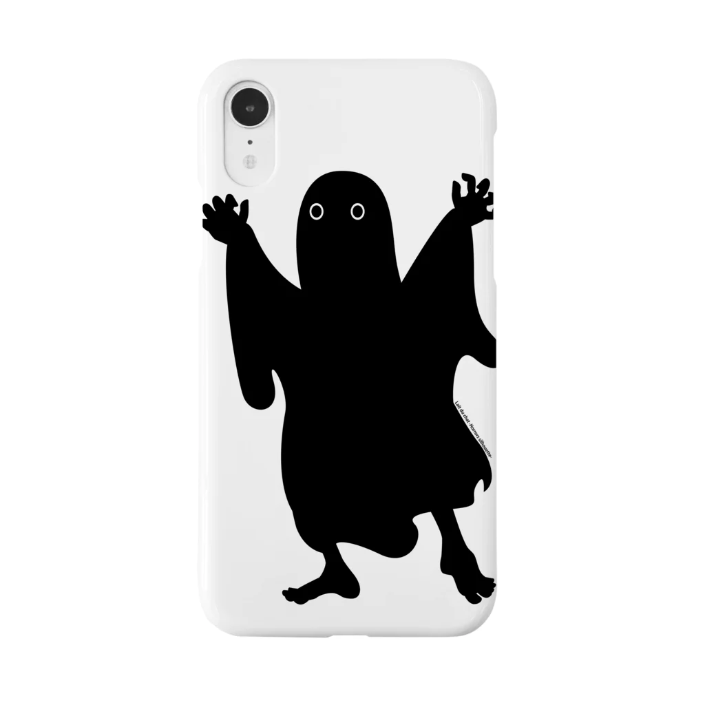 Cɐkeccooのホラーズシルエット(ゴースト) Smartphone Case