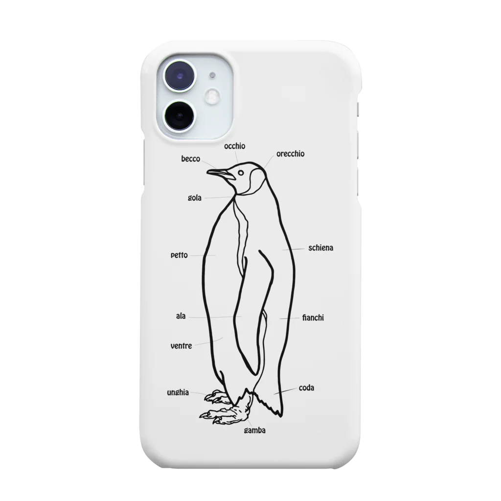 burnworks designのペンギン Smartphone Case