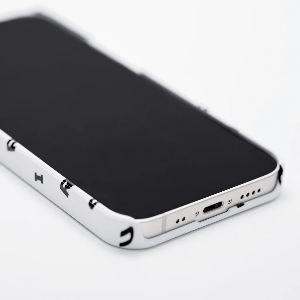 colom-dogsのペンギン.iPhoneケース.【COLOM.コロ。】 Smartphone Case :bottom edge