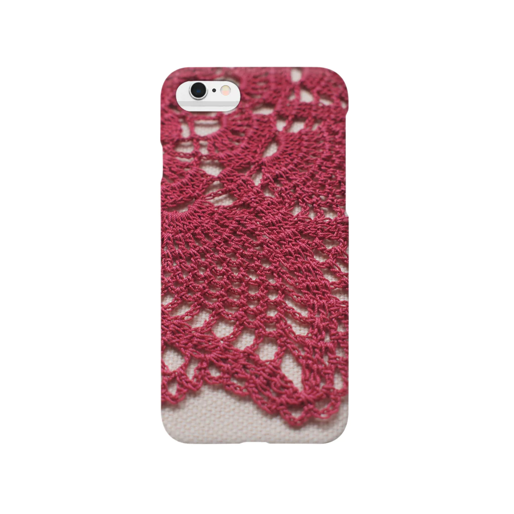 pocca poca artsのrace red Smartphone Case