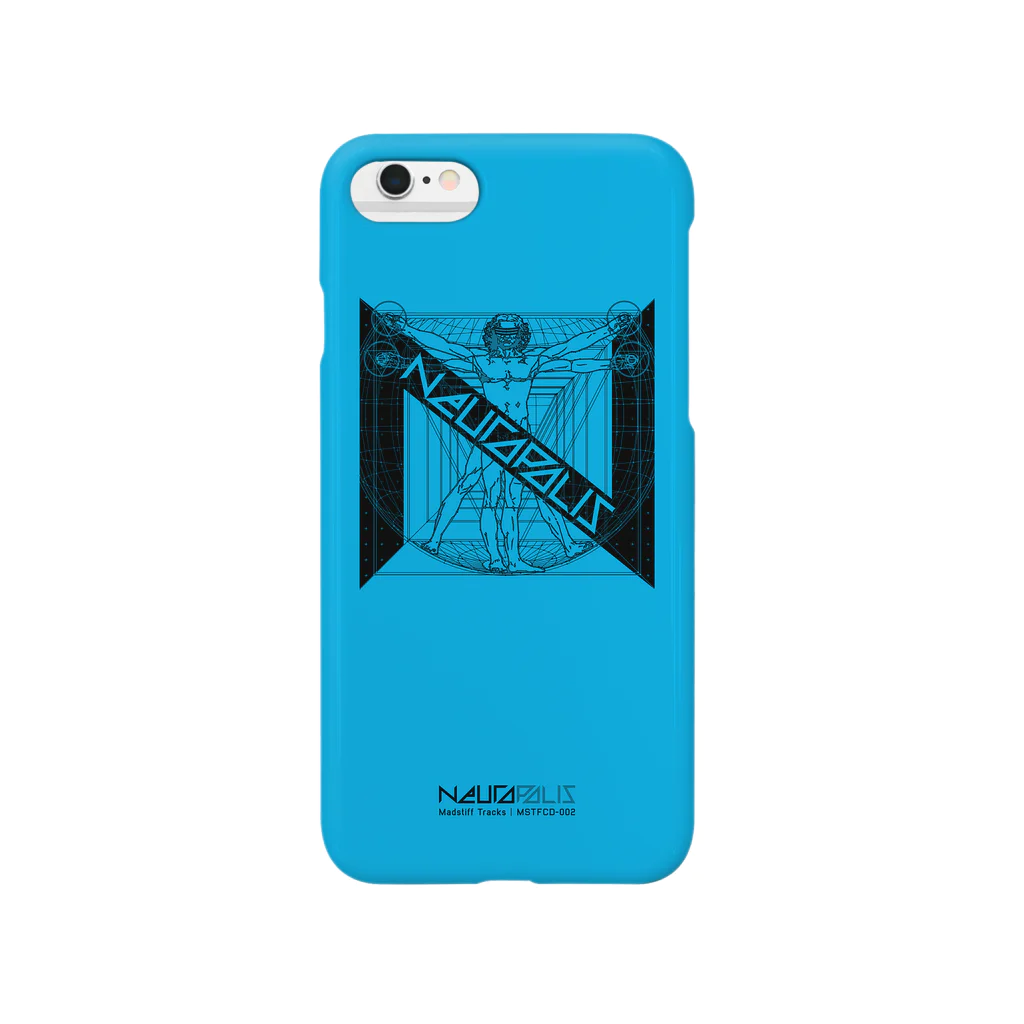 Madstiff TracksのNeuropolis [Blue] スマホケース