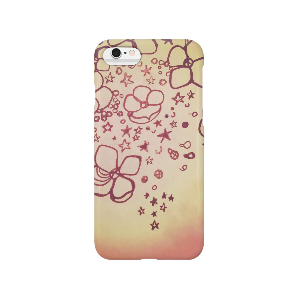 iland.oopartsの花銀河 Smartphone Case