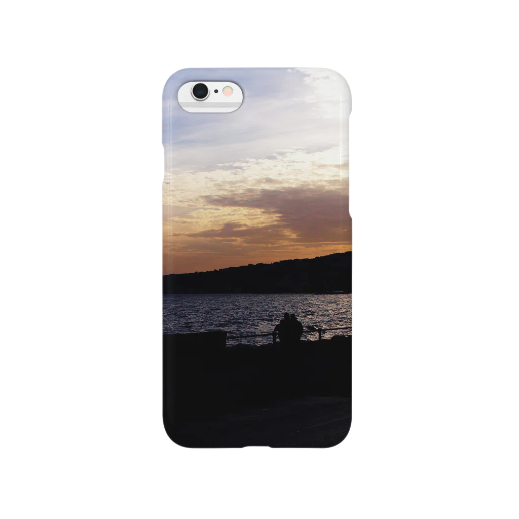 yu-shiのCoastline of Italy Smartphone Case