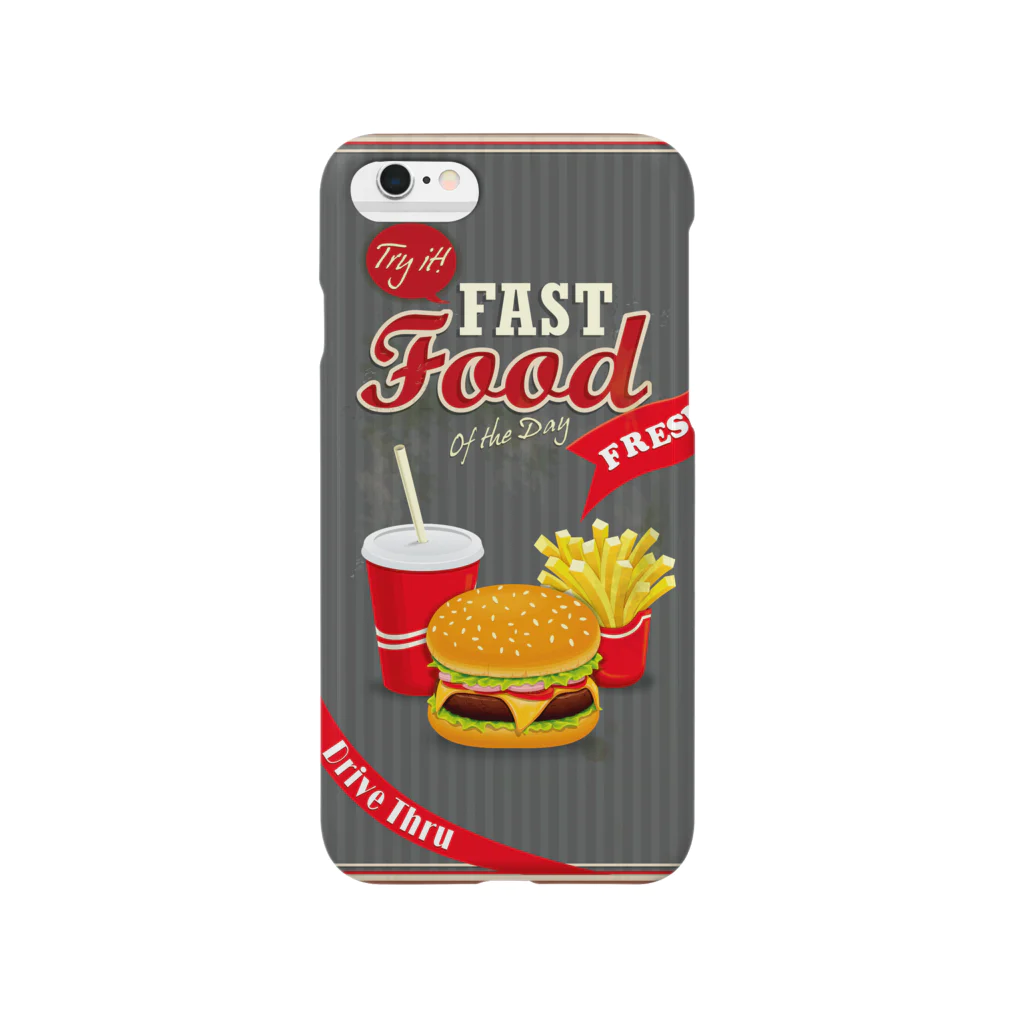 GRAPHICAのFast Food Series スマホケース