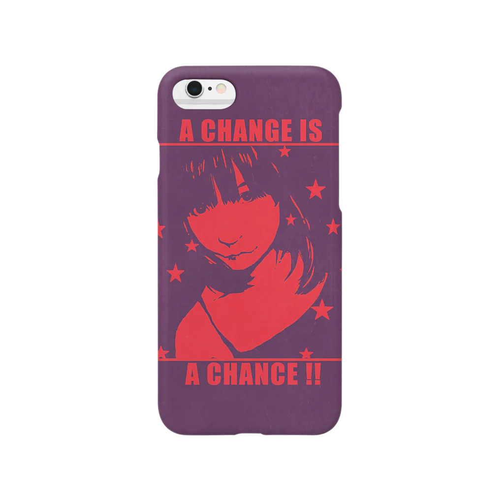 toshioのA CHANGE IS A CHANCE スマホケース