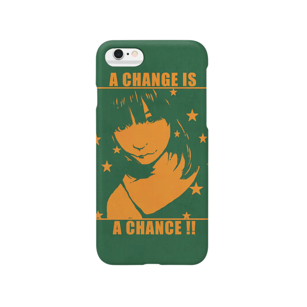 toshioのA CHANGE IS A CHANCE スマホケース