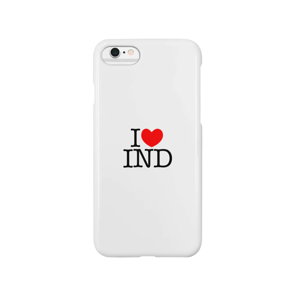 インドビザセンターのI LOVE IND スマホケース