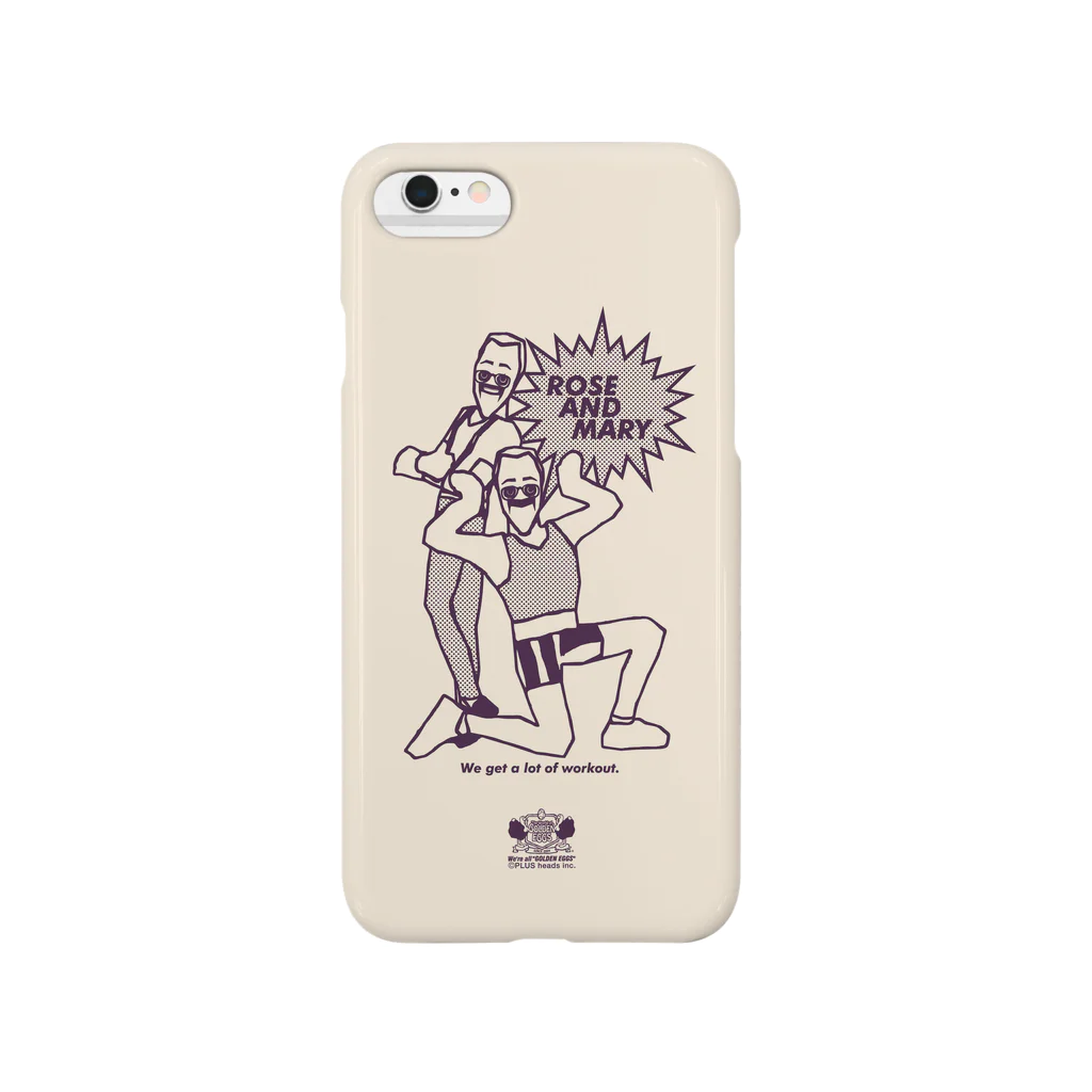 plusheadsのローズ&マリー Smartphone Case