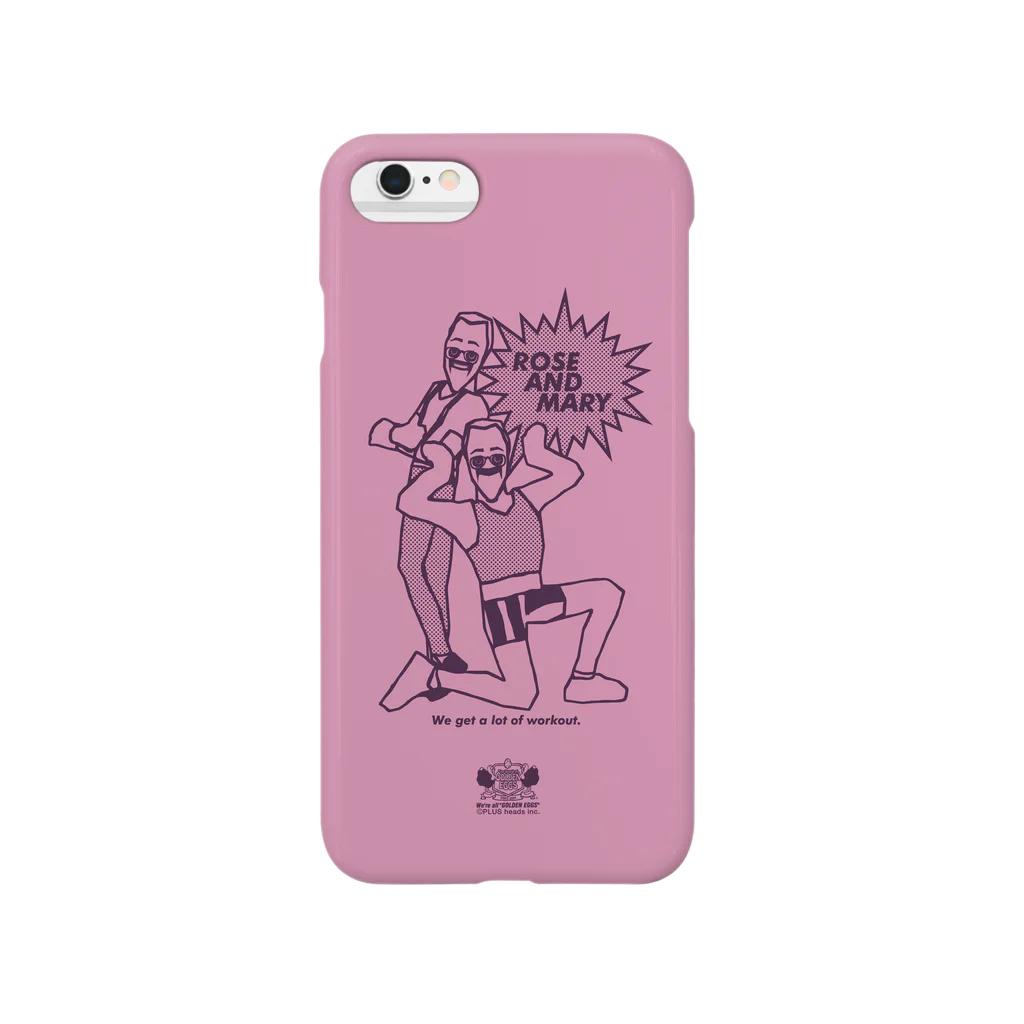 plusheadsのローズ&マリー Smartphone Case