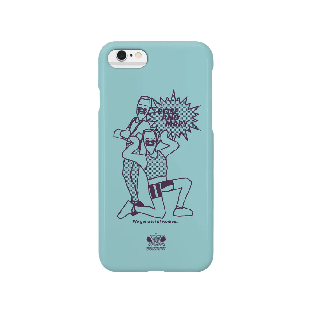 plusheadsのローズ&マリー Smartphone Case