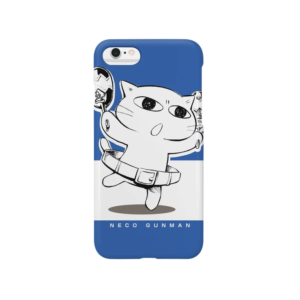 ねこガンマン オフィシャル。のねこガンマン (ベーシック) Smartphone Case