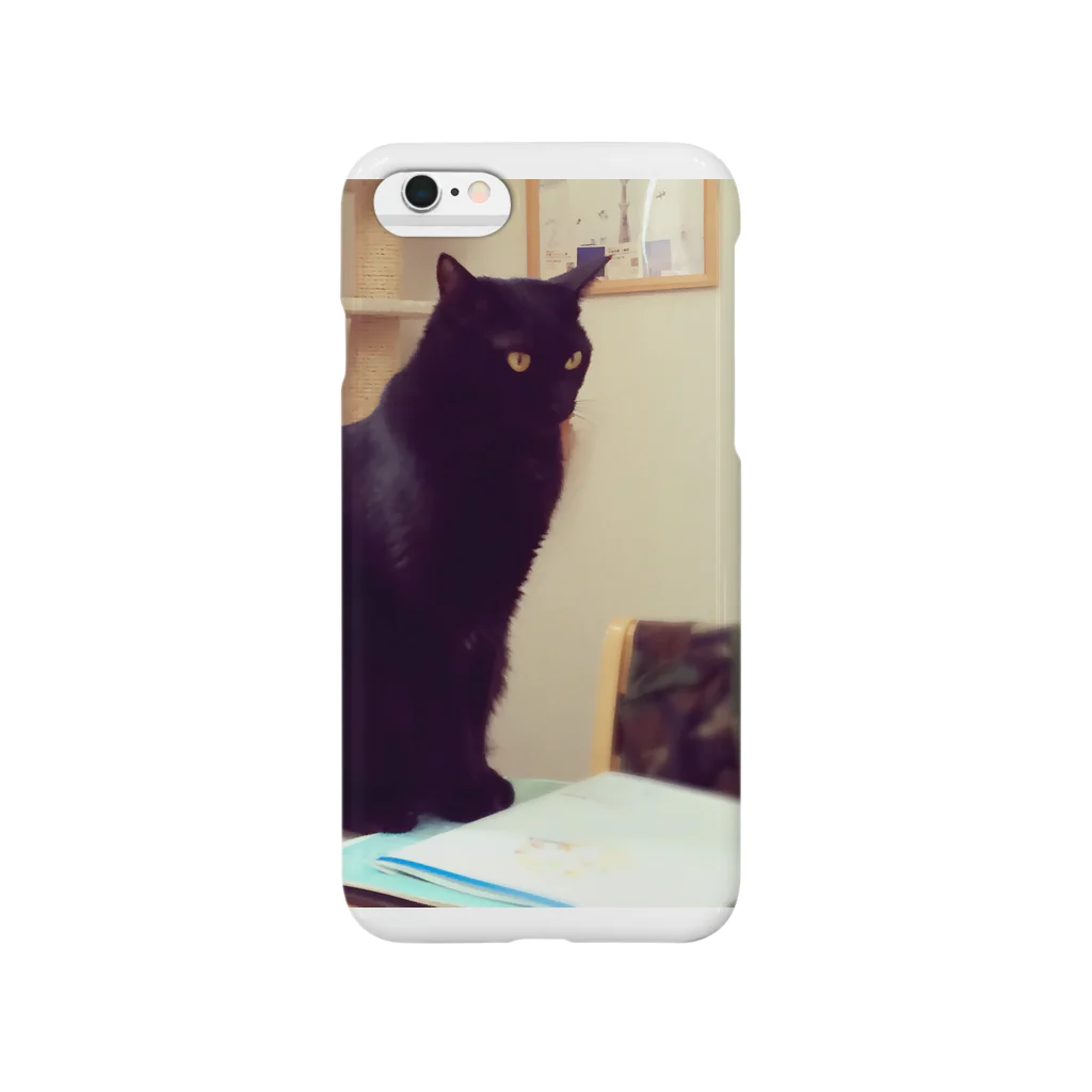 sayの黒猫 スマホケース