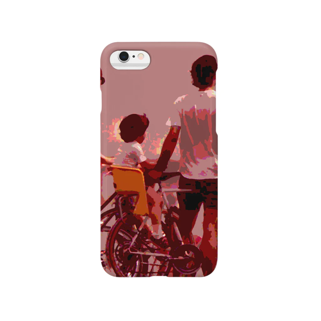 その物語を忘れない。のFAMILY BIKE RIDE Smartphone Case