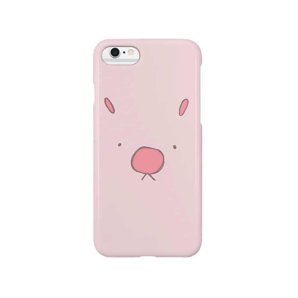 西瓜　みいのアイフォンケースinうさぴんく Smartphone Case