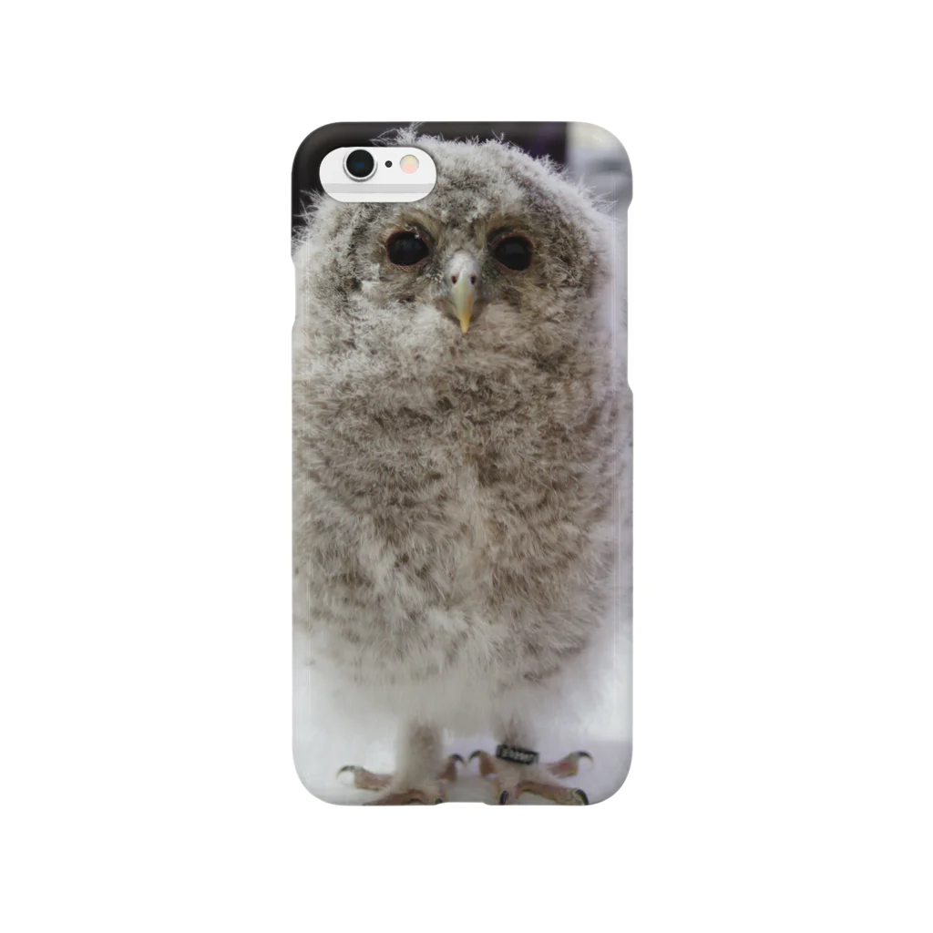 Vickeのモリフクロウのヒナ Smartphone Case