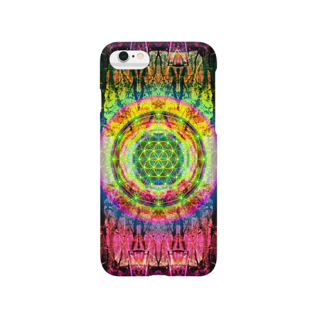 Geometric DesignのPsychedelic # 3 スマホケース