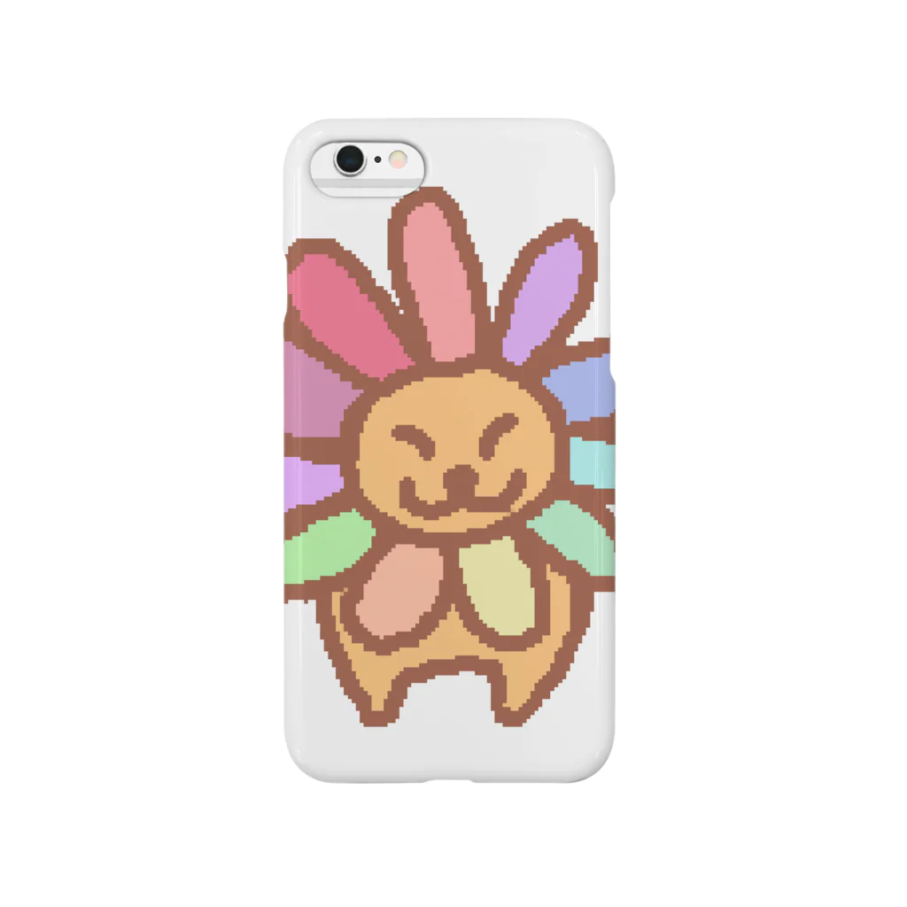 鰯ちゃんのflower lion Smartphone Case