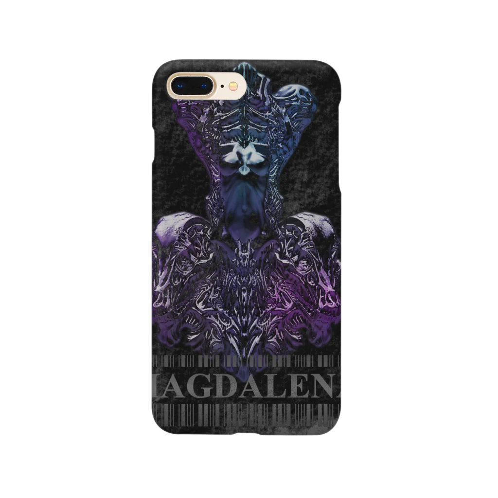 MAGDALENAのCerberus - Black Smartphone Case