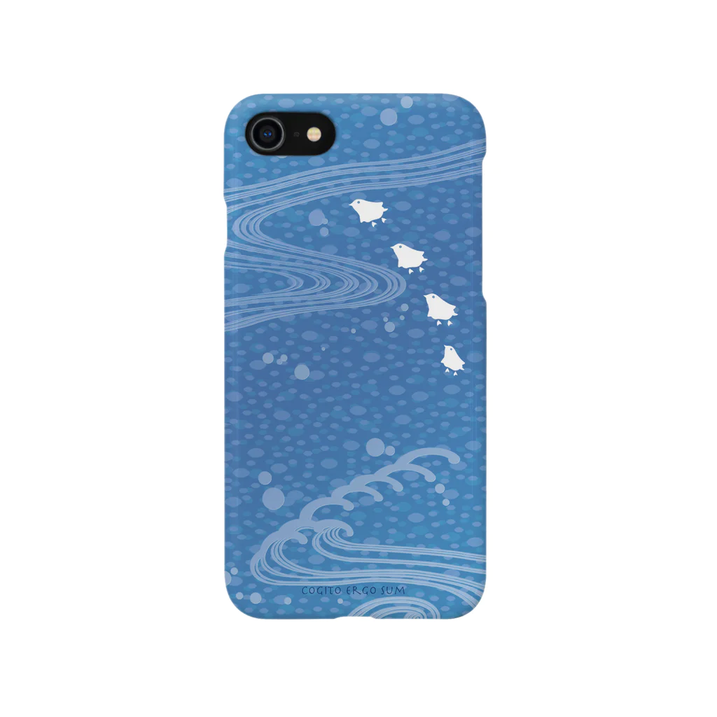 空手ポ⊿46の浪に人鳥 (Aoi) Smartphone Case