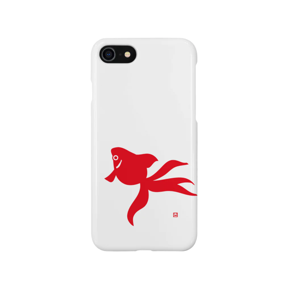 burnworks designの金魚  Smartphone Case