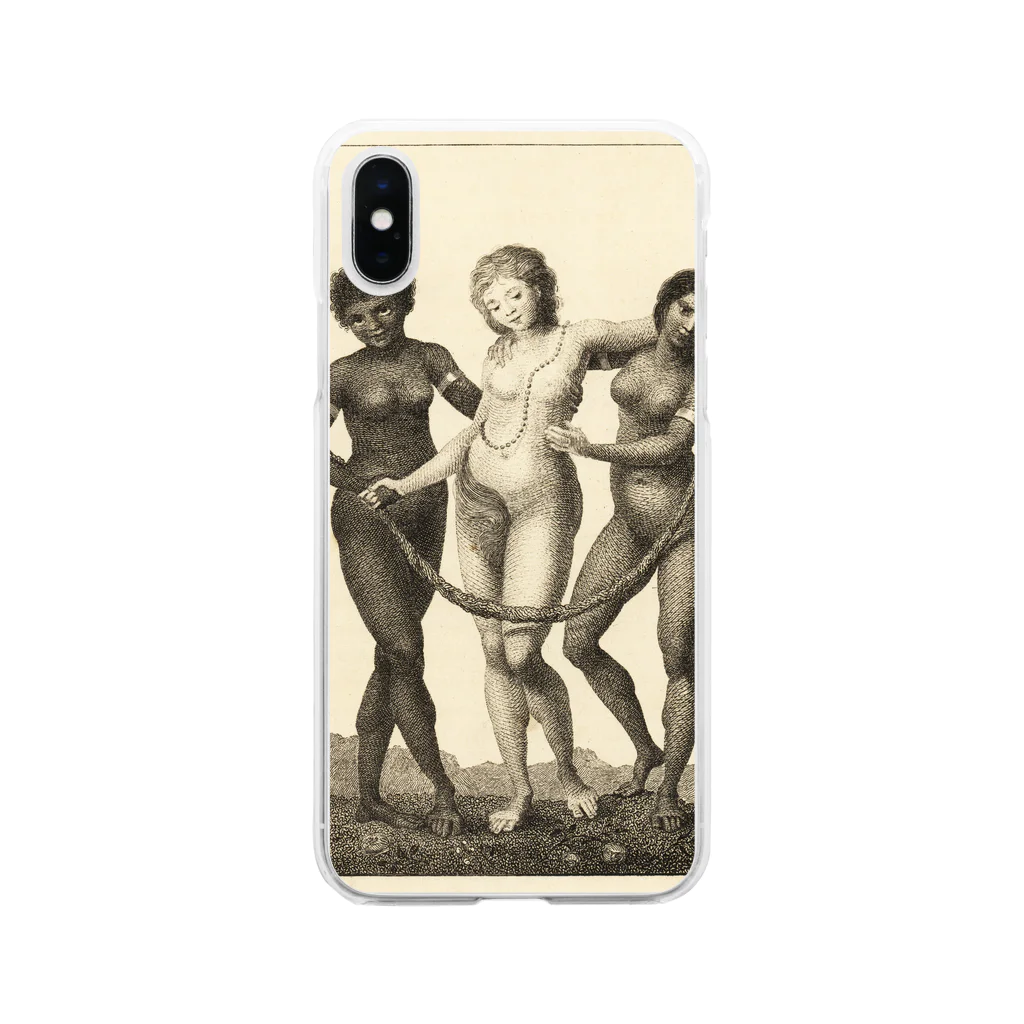 J. Jeffery Print Galleryの3大美女 Soft Clear Smartphone Case