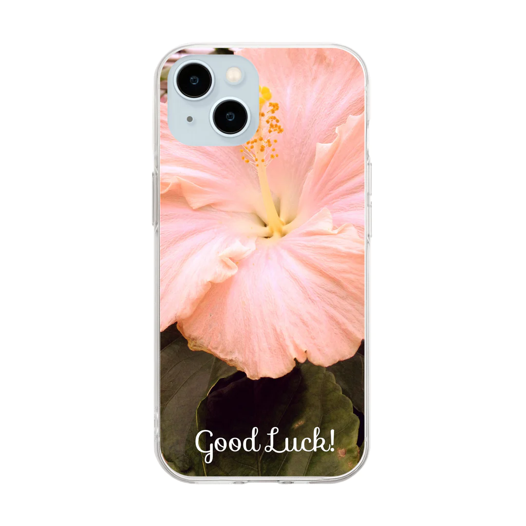 maruitukiしずかのGood Luck! Soft Clear Smartphone Case