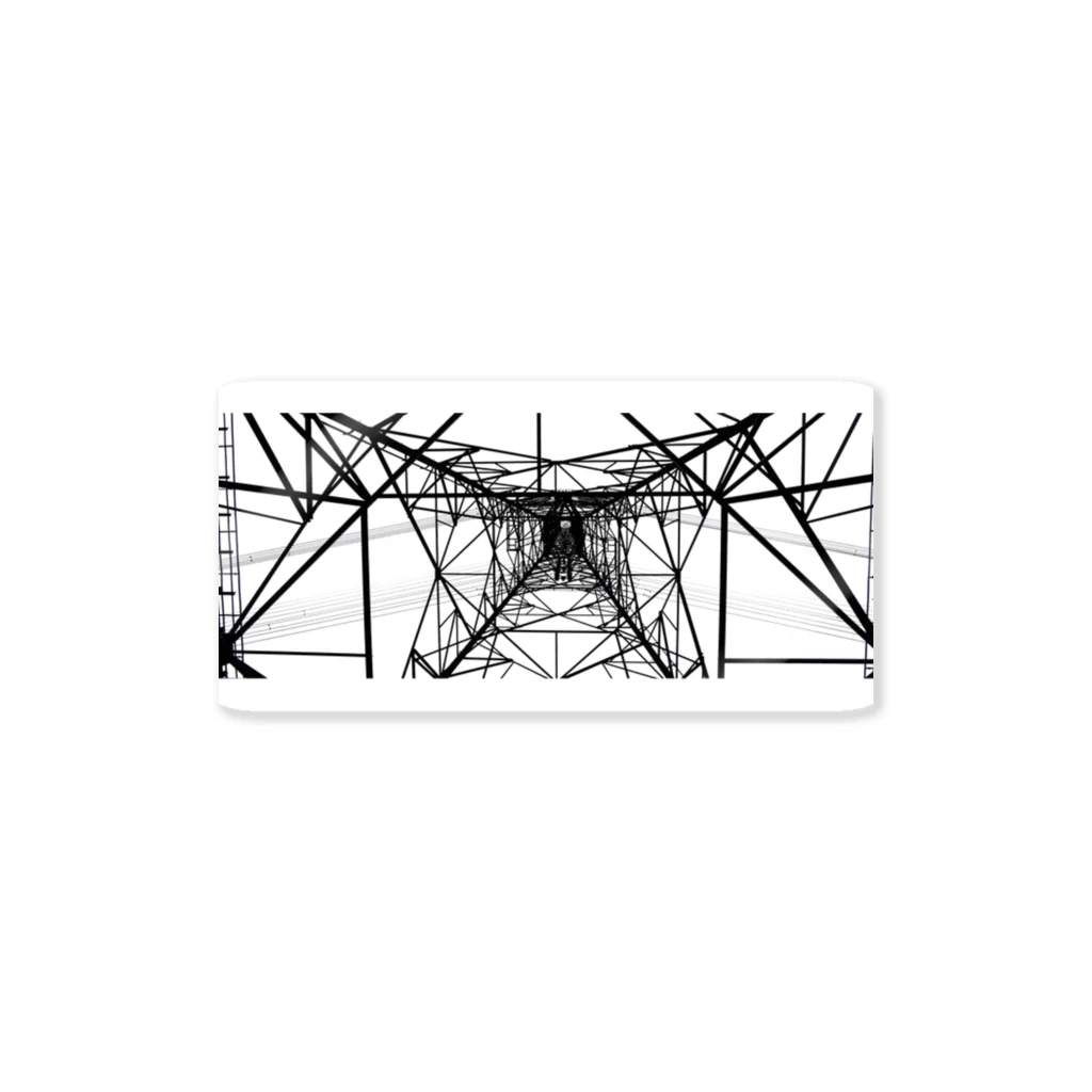 山中 透の鉄塔No.5  ステッカー