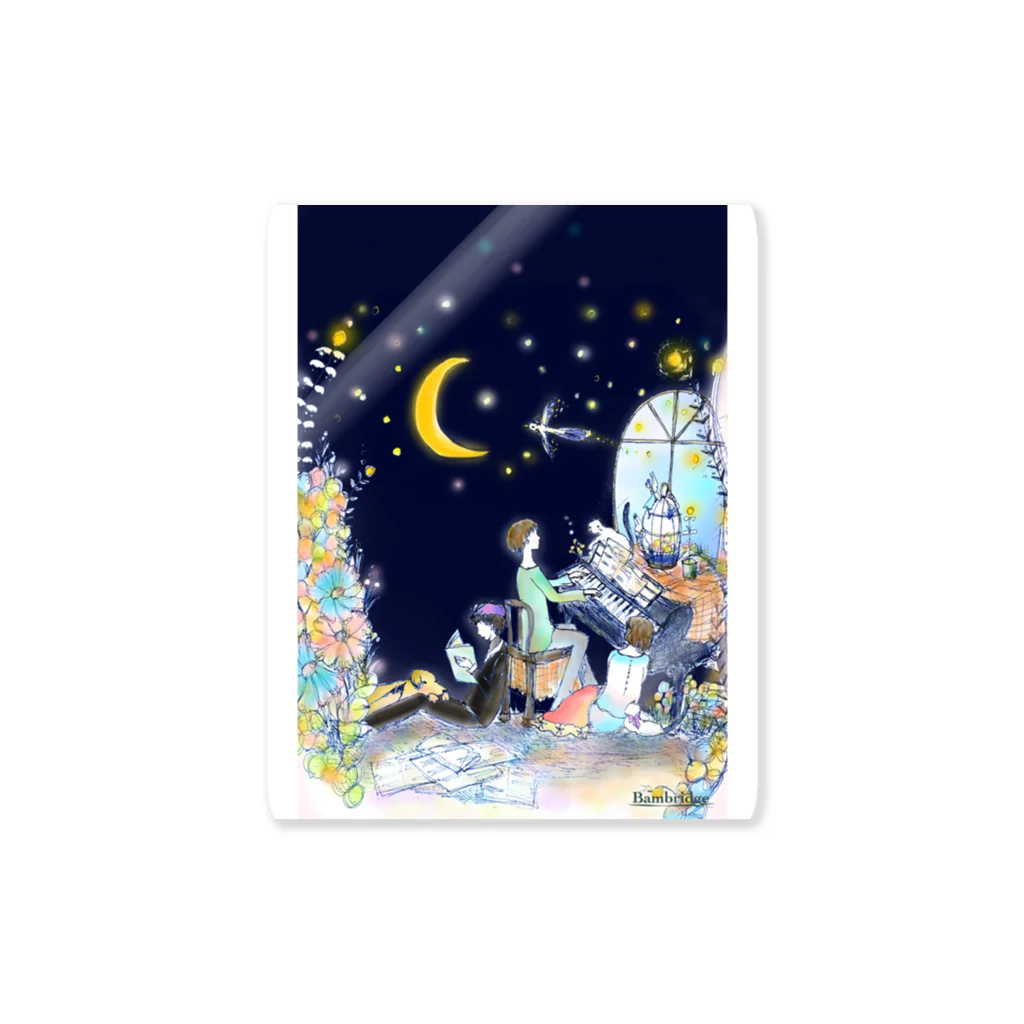 Bambridgeの真夏の夜の音 Sticker