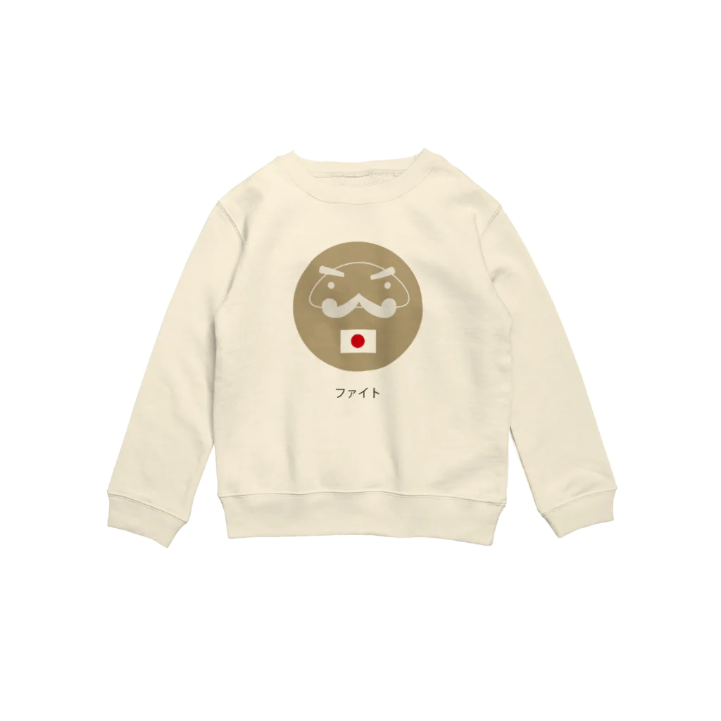 yumegokochiの応援だるま Crew Neck Sweatshirt