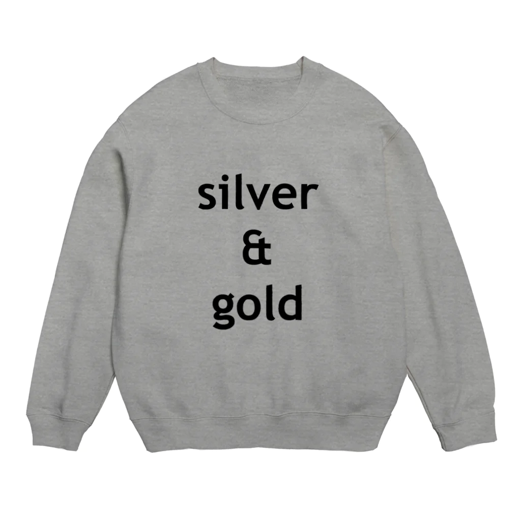 Lenのsilver & gold スウェット