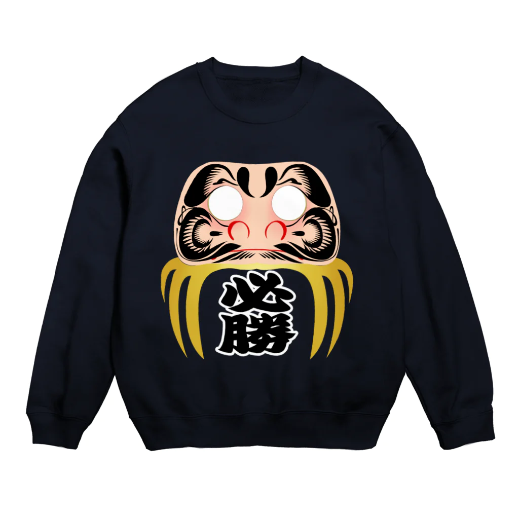 U_takerの必勝ダルマ Crew Neck Sweatshirt