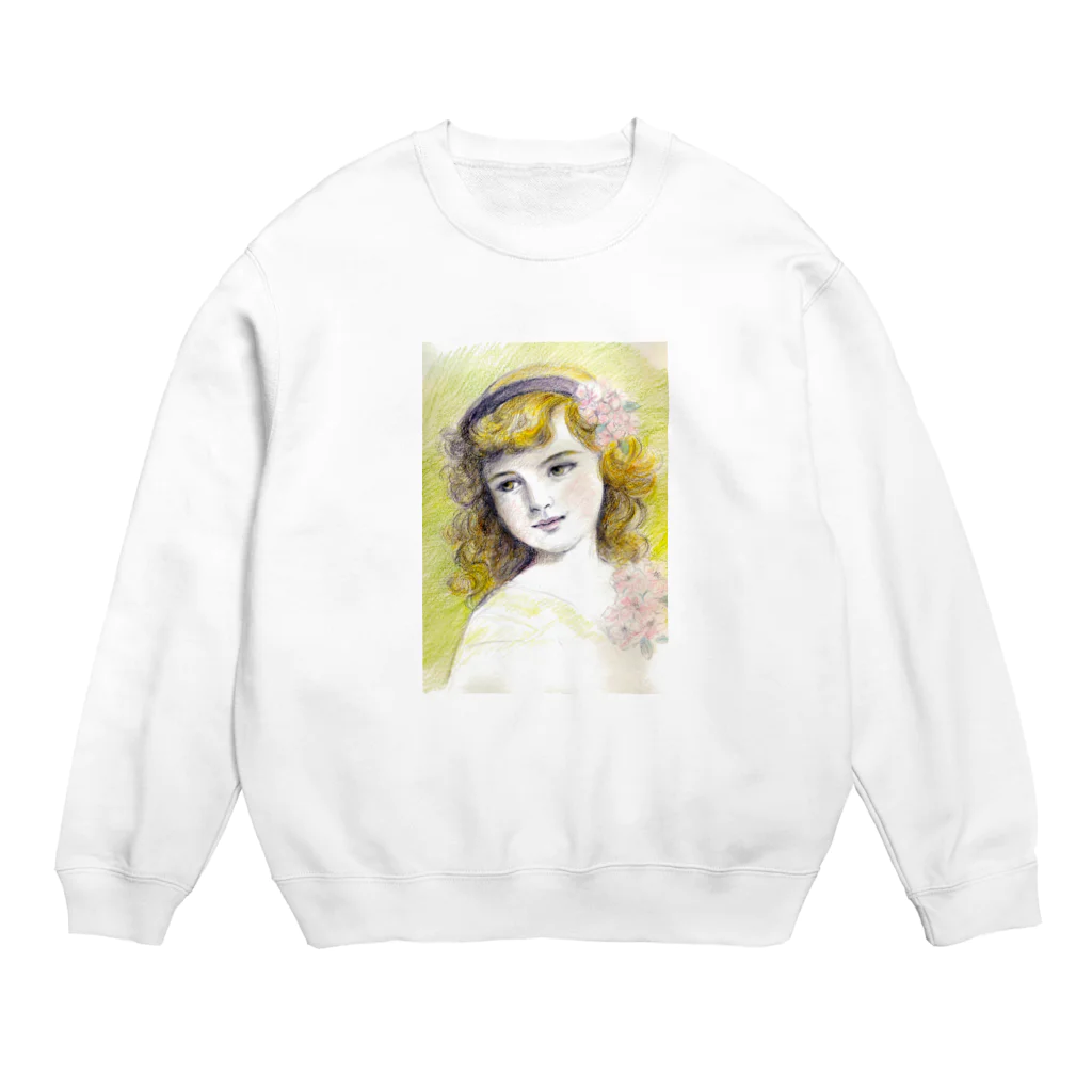 リラのカチューシャ Crew Neck Sweatshirt