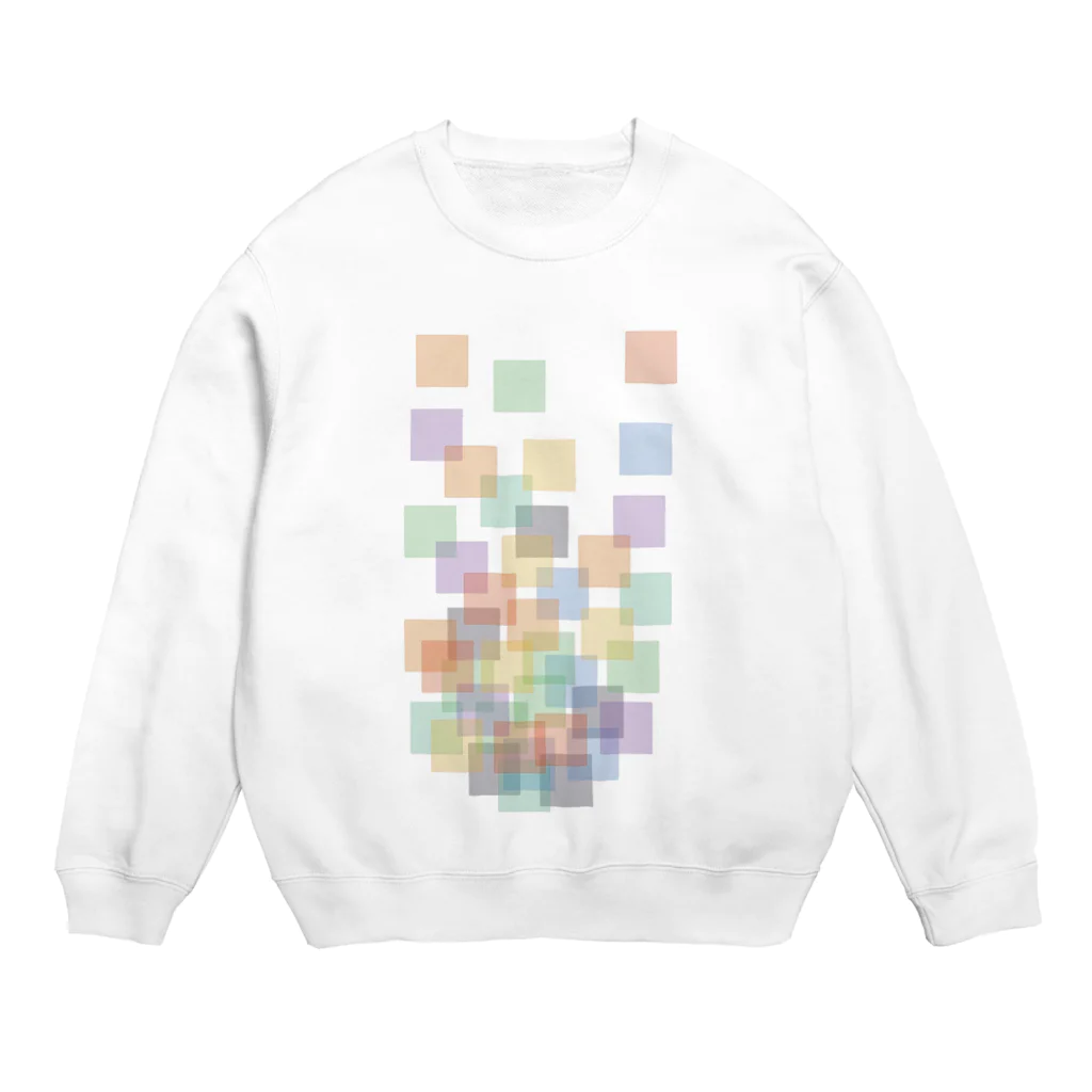 Kentaro MoritaのColorSquareCloud2 Crew Neck Sweatshirt