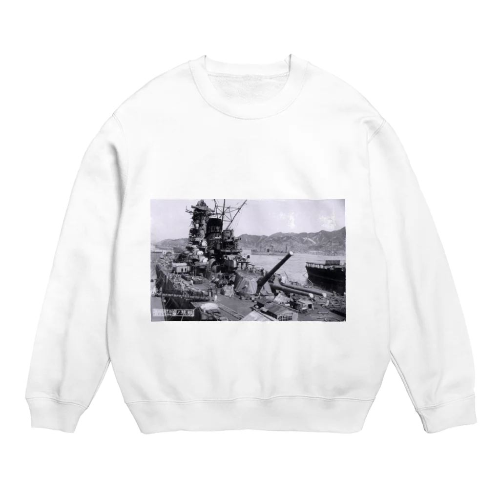 namasteの戦艦大和 Crew Neck Sweatshirt