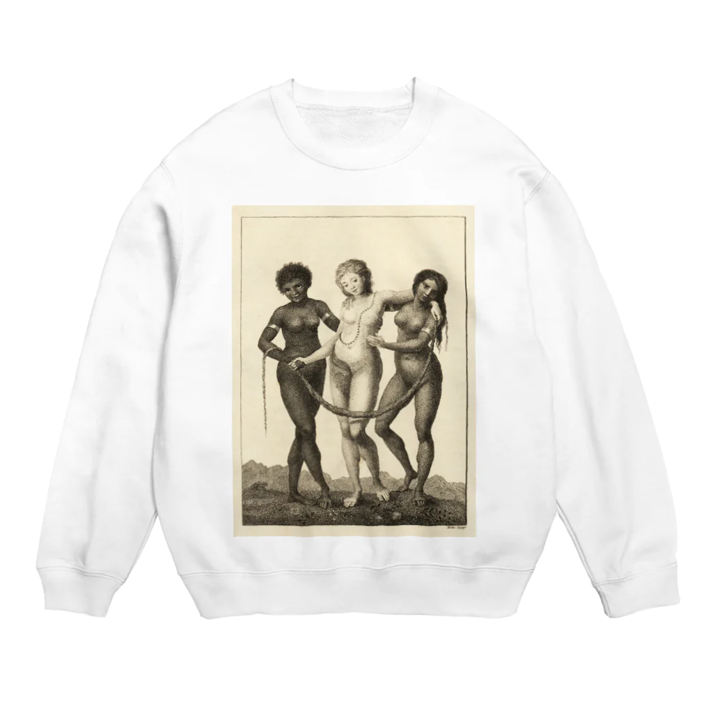 J. Jeffery Print Galleryの3大美女 Crew Neck Sweatshirt