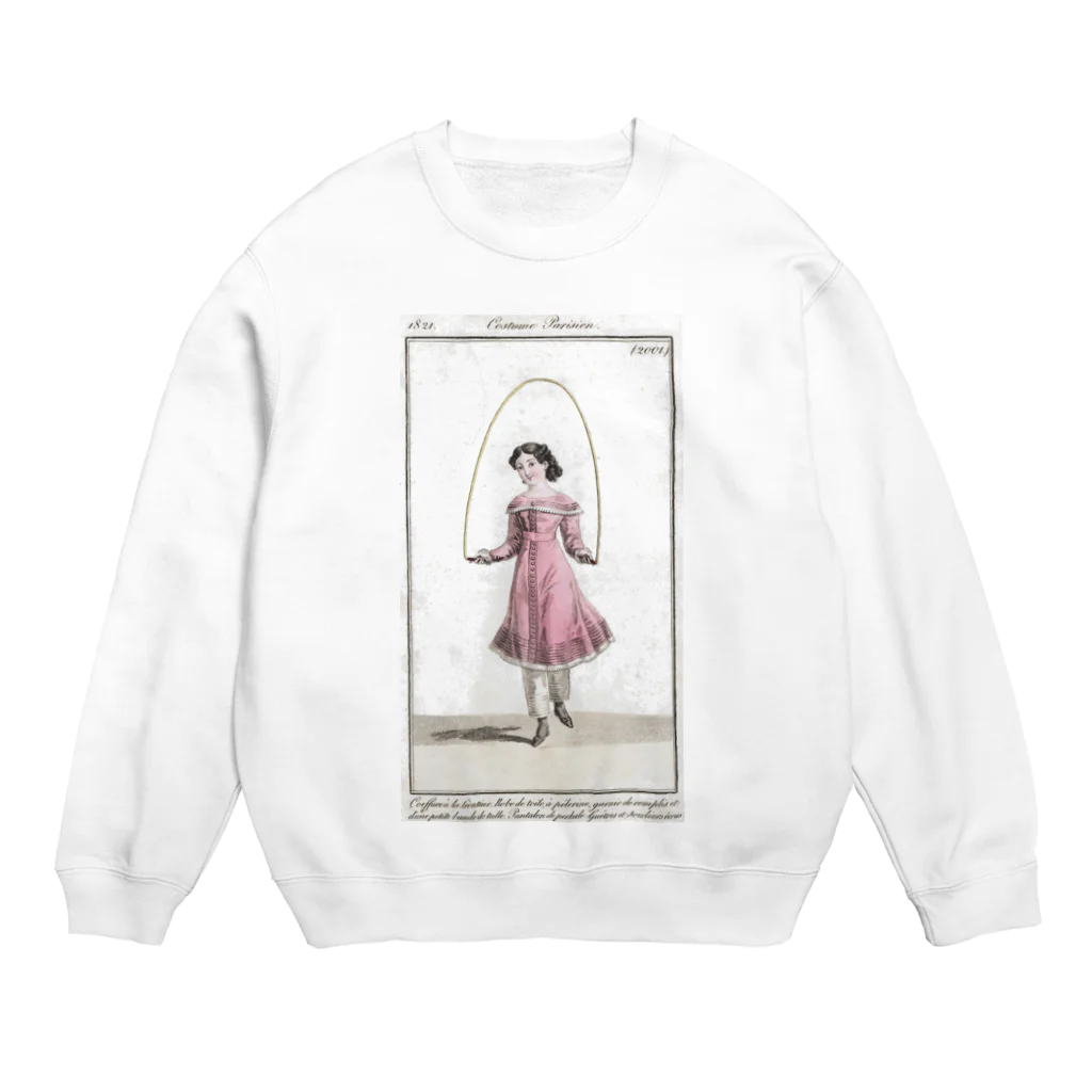 J. Jeffery Print Galleryの縄跳びガール Crew Neck Sweatshirt