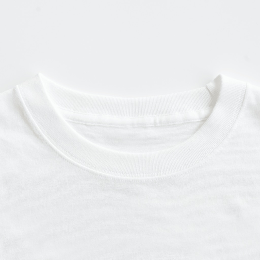 青いことり工房@徐行運転のウロコとサザナミレインボー Regular Fit T-Shirt :durable collar