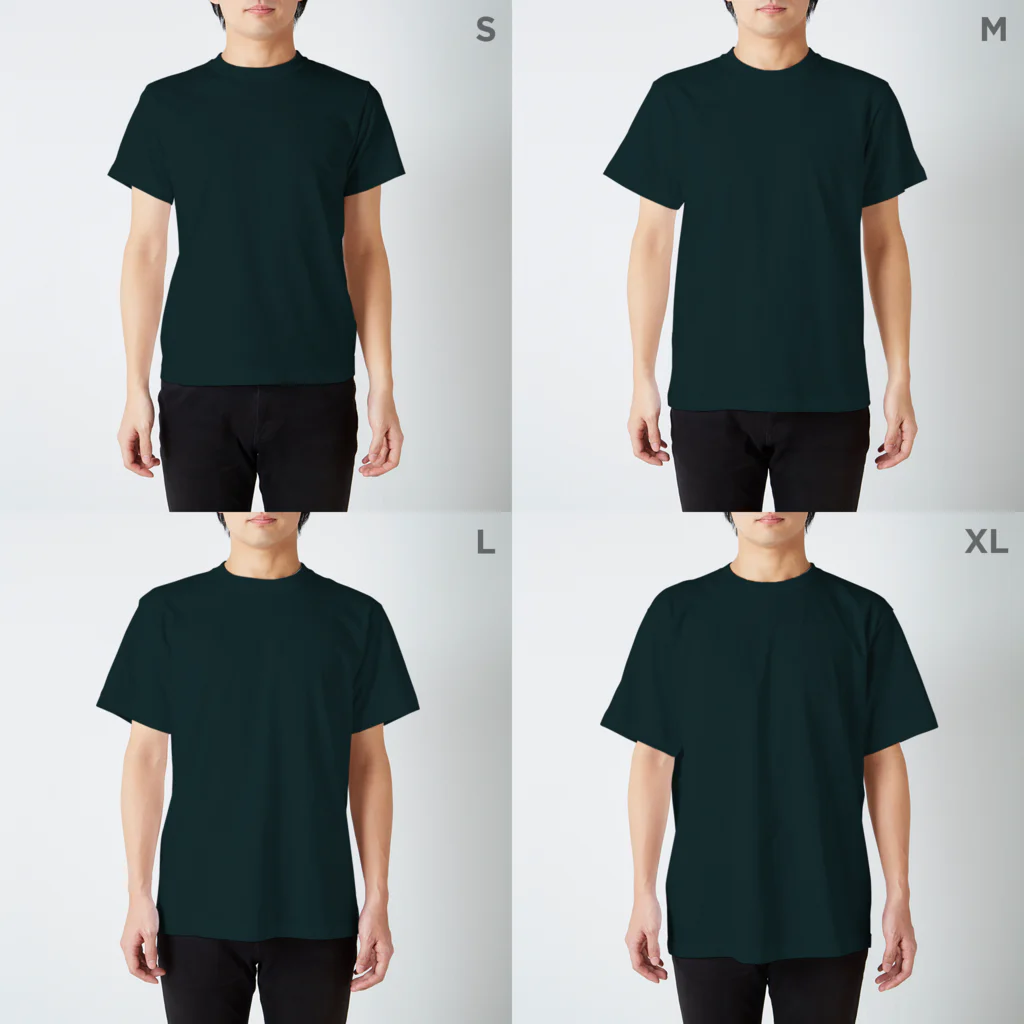 洗濯日和のニコニコBROTHER Regular Fit T-Shirt :model wear (male)